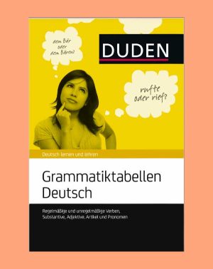 دانلود کتاب DUDEN - Grammatiktabellen Deutsch