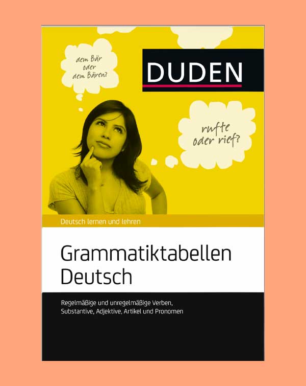 دانلود کتاب DUDEN - Grammatiktabellen Deutsch