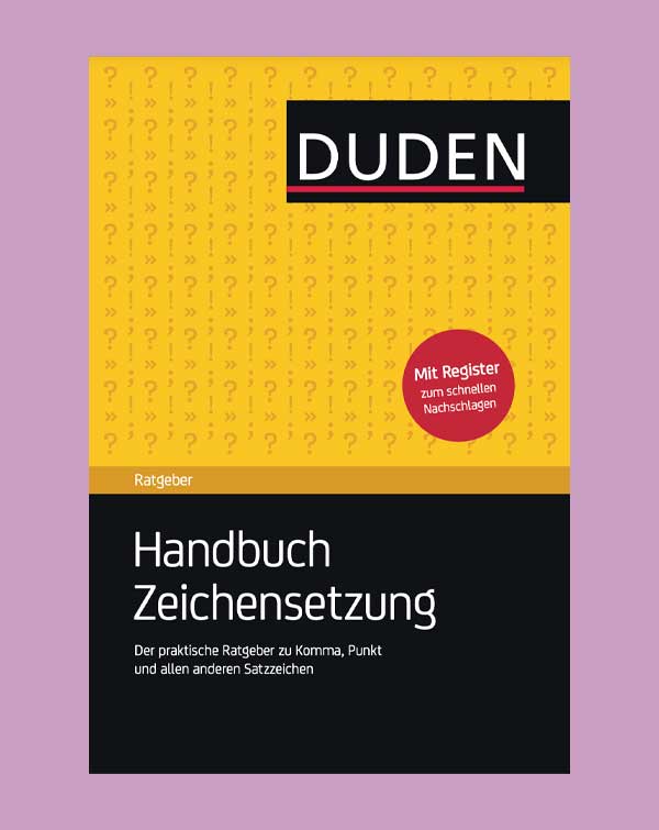 دانلود کتاب DUDEN - Handbuch Zeichensetzung